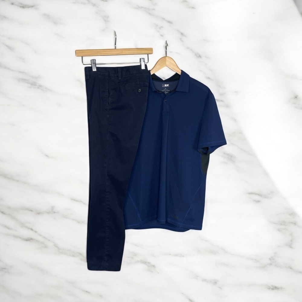 Banana Republic Navy Emerson Chinos 28